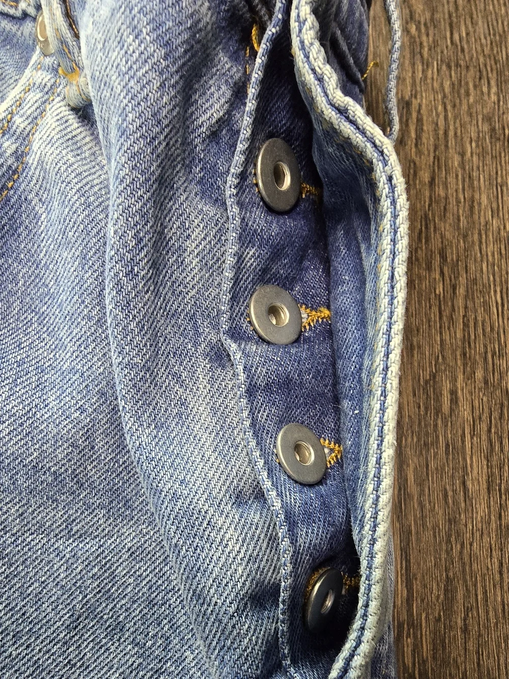 Stussy Classic Fit Jeans Light Wash Blue Men 30x30